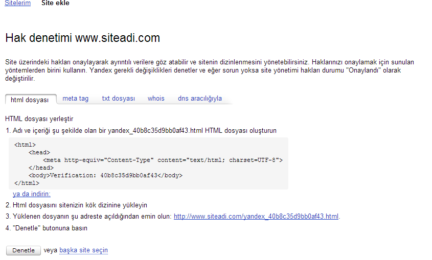 Arama motorlarında bir siteyi indeksleme. Sitenin Yandex ve Google adreslerinde nasıl dizine eklenmesi Arama motorlarında bir siteyi indeksleme. Sitenin Yandex ve Google adreslerinde nasıl dizine eklenmesi